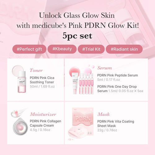 Unlock Radiant Skin with the Limited Edition PDRN Exclusive Set | 500 Units Only - Experience the Power of Salmon DNA, Pink Glow, and Collagen in Korean Skincare